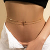 Sexy Belly Chains For Women Thin Beads Link Waist Chain y2k Belt Body Jewelry Women Accessories Summer 2023 Bijoux Femme