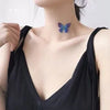 Sexy Black Lace Butterfly Chokers Necklaces for Women Summer White Transparent Chocker Club Party Jewelry New