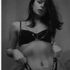 Sexy Body Jewelry Nightclub DJ Lady DS Sparkling Bra Classic Copper Star Rhinestone Charm beach Strap type Chest  chain