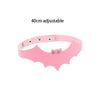 Sexy Cool Rock Gothic Collar Steampunk Necklace Chokers Women Men Leather Goth Wing Bat Punk Choker Necklace Chunky Necklace