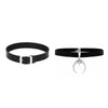 Sexy Harajuku Lace Up Anime Jewelry Velvet Leather Vintage Punk Gothic Choker Necklace for Women Girl Jewelry Gift