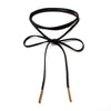 Sexy Lace Vintage Choker Necklace for Women Collar Torques Neck Jewelry Black Boho Yin Yang Pendant Necklaces Charm Gothic