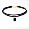 Sexy Lace Vintage Choker Necklace for Women Collar Torques Neck Jewelry Black Boho Yin Yang Pendant Necklaces Charm Gothic