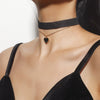 Sexy Lace Vintage Choker Necklace for Women Collar Torques Neck Jewelry Black Boho Yin Yang Pendant Necklaces Charm Gothic