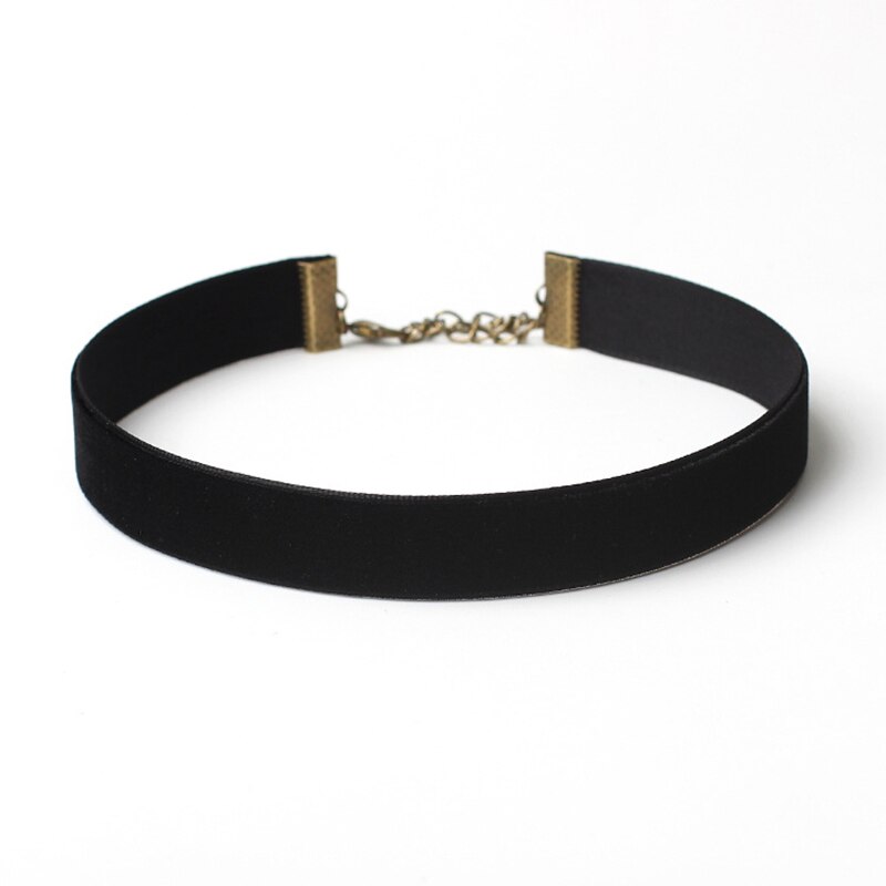 Sexy Lace Vintage Choker Necklace for Women Collar Torques Neck Jewelry Black Boho Yin Yang Pendant Necklaces Charm Gothic