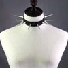 Sexy Punk Big Spiked Rivets Rock Gothic Chokers Women Leather Spike Rivet Stud Collar Choker Necklace Statement Emo Rave Jewelry