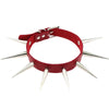Sexy Punk Big Spiked Rivets Rock Gothic Chokers Women Leather Spike Rivet Stud Collar Choker Necklace Statement Emo Rave Jewelry