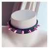 Sexy Punk Jewelry Necklace Studded Rivet Rock Choker Handmade Collar Necklace Gift for Women Jewelry
