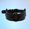 Sexy Punk Gothic Leather Necklace Bdsm Choker Collar Women Harajuku Round Black Collar Necklaces Party Jewelry Gift accessories