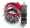 Sexy Punk Spiked Rivets Choker Necklace Collar Black Leather Bondage Cosplay Goth Emo Rave Jewelry Women Harness Gothic Necklace