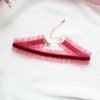 Sexy Red Lace Velvet Choker Necklace Jewelry For Women Girlfriend Bride Wedding Birthday Party Jewelry Valentine's Gift