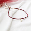 Sexy Red Lace Velvet Choker Necklace Jewelry For Women Girlfriend Bride Wedding Birthday Party Jewelry Valentine's Gift