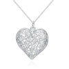 Round Flower Locket Pendant Necklace Charm Star Hollow Heart Chain Necklace For Women Fashion Jewelry Bijoux