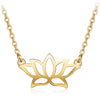 2020 Fashion 925 Sterling Silver Lotus Pendants&Necklaces For Women Elegant Flower Jewelry Party Gifts Collar de Plata