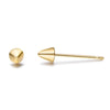 2020 New Fashion Simple Nail Stud Earrings for Woman&Man 925 Sterling Silver Spike Point Neutral Earring Party Jewelry