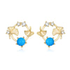 2020 New Gold Silver Stud Earrings Best selling Women Simple Earring Trendy Retro Circle Earring Piercing for Gift
