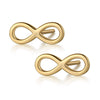 Fashion 925 Sterling Silver Infinite Symb Stud Earrings for Women 8 Shape Small Earrings Engagement Jewelry Brincos