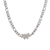Shiny Zircon Butterfly Pendant Choker Light  Aesthetic Niche Clavicle Silver-plated Necklace Jewelry Women
