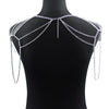 Shoulder Chain Necklaces&amp;Pendants beads Chains Punk Necklace 2022 Party  Shoulder Accessories