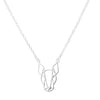 Shuangshuo Cute Animal Necklace Women Bull Terrier Dog Animal Pendant Necklaces & Pendants Small Animal Supplies Korean Style