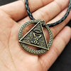 Sigil Of Lucife Satanic Sigil Of Baphomet Pagan Satan Male Necklace Witch Witchcraft Jewelry