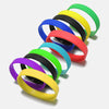 Silicone Rubber Wristband Basketball Sports Wristbands Flexible Hand Band Cuff Bracelets Casual  For Women Men Hand Accessories