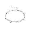 Silver Bracelet Women Summer Fashion Scrub Star Beads Bracelets Bangles Women Charm Jewelry Wedding Party Gift Bracelets 2020