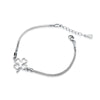 Silver Bracelets For Women New Designer 925 Sterling Silver Bracelet Clover Leaf Chain&Link Bracelet Fine Jewelry Gift SL4100061