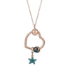 Silver Color Star Rainbow Necklaces Fit Original Charms Silver Plated Fine Necklaces For Women Men DIY Jewelry Gift