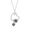 Silver Color Star Rainbow Necklaces Fit Original Charms Silver Plated Fine Necklaces For Women Men DIY Jewelry Gift
