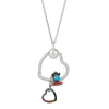 Silver Color Star Rainbow Necklaces Fit Original Charms Silver Plated Fine Necklaces For Women Men DIY Jewelry Gift