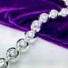 Silver Colour 10mm Beads Bracelets For Women Charm Aesthetic Jewelry Trend 2022   Christmas GaaBou
