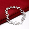 Silver Colour Heart LOVE Women Bracelets on Hand  Designer Jewelry Trend 2022  Jewellery  Christmas