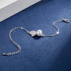 Silver Colour Leaf Pearl Charms Bracelets For Women  Designer Jewelry Trend 2022 Accessories  Christmas GaaBou