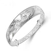 Silver Colour Phoenix Lucky Bracelet Bangles For Women  Quality Jewelry Accessories Christmas