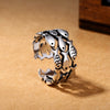 Silver Colour Three Layers Fish Adjustable Rings For Women Engagement Jewelry  Items GaaBou Jewellery