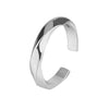 Silver Colour Twist Wave Couple Ring Men Woman Rings  Designer Engagement Jewelry 2022 Trend  GaaBou
