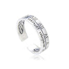 Silver Colour Vintage Rome Number Rings For Women  Quality Female Jewelry Chrismas  Items GaaBou Jewellery