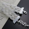 Silver Colour Weave Women Bracelet Designer Jewelry Gift Female 2022 Trend  Punk Accessories Christmas GaaBou Jewellery
