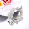 Silver Colour Weave Women Bracelet Designer Jewelry Gift Female 2022 Trend  Punk Accessories Christmas GaaBou Jewellery