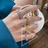 Silver Gold Colour Aestethic Female Finger Rings  Items For Business Summer Women Jewelry Offers With