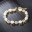 Silver Jewelry S925 Sterling Silver Handmade Shippo Sapphire Bracelet Enamel Color Models Factory Direct Supply
