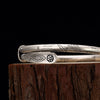 Silver S990 Pure Silver Antique Matte Antique Carp Lotus Push Pull Personalized Ladies Silver Bracelet Wholesale