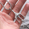 Silver Trident Necklace Personality Hip Hop Harpoon Pendant Steampunk Collier Piment