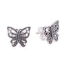 Silver earings brinco 925 Sterling Silver cartoon and flower Stud Earrings for women fine jewelry Jewy   ER002