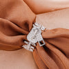 Silverly Gold Zipper Zircon Rings For Women Men Lover Couple Gothic Rings Engagement Wedding Open Rings 2022 Jewelry