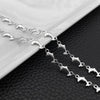 Simple 5MM Dolphin Choker Necklaces For Women Men Accessories Nightmare Before Christmas Gifts  Stainless Steel Jewelry