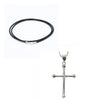 Simple 925 Sterling Silver Cross Necklaces Women Choker Pendant Fashion Men Jewelry Good Packaging colar prata 925 Fine Jewelry