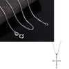 Simple 925 Sterling Silver Cross Necklaces Women Choker Pendant Fashion Men Jewelry Good Packaging colar prata 925 Fine Jewelry