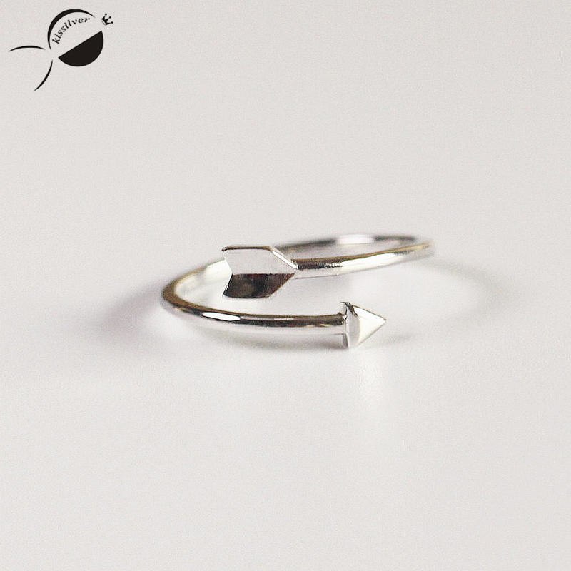 Simple Arrow Adjustable 925 Sterling Silver Rings For Women Ring Silver 925 Party Ring Fashion Jewelry 2020 Opening Female Rings